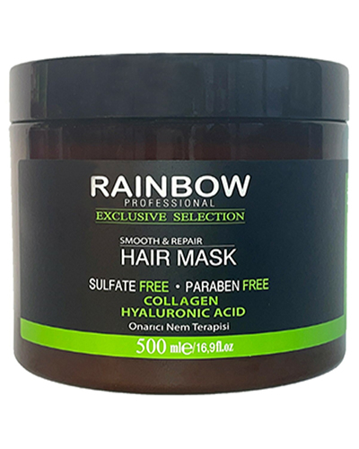 Rainbow - Rainbow Smooth Collagen & Hyaluronic Acid Saç Keratin Hücrelerini Onarıcı Nem Terapi Saç Maskesi