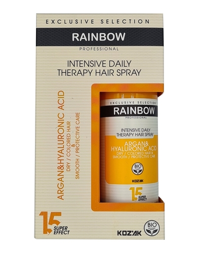 Rainbow Argan & Hyaluronic Acid Kuru ve Boyalı Saçlar için Bakım Spreyi 150 ml - Thumbnail